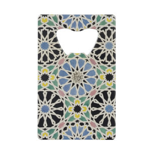 Mosaik-Plasterung im Alhambra, 'vom Araber Geldbeutel Flaschenöffner