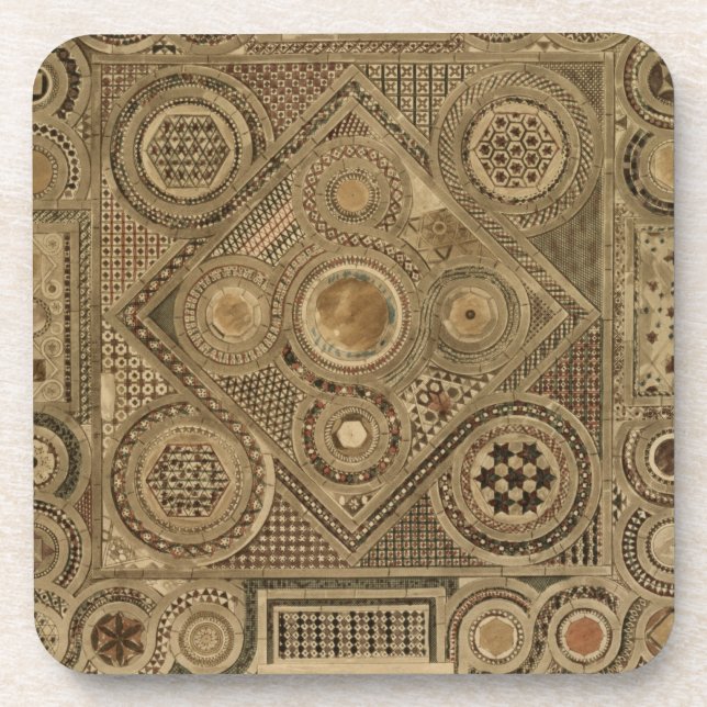 Mosaik-Plasterung vor dem Altar, überziehen A von Untersetzer (Vorderseite)