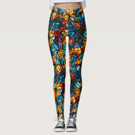 Mosaik-Pop-Mosaik-Leggings Leggings
