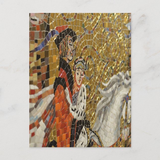 Mosaik Postkarte (Vorderseite)