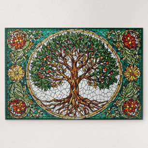 Mosaik-Puzzle 'Baum des Lebens' Puzzle