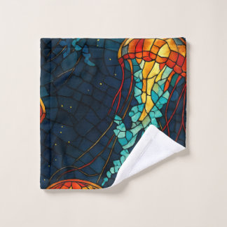 Mosaik-Quallen Badhandtuch Set