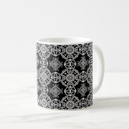 Mosaik-Quertapete Kaffeetasse