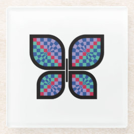 Mosaik Radiance Butterfly Glasuntersetzer