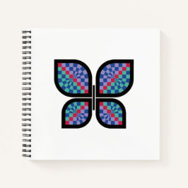 Mosaik Radiance Butterfly Notizbuch