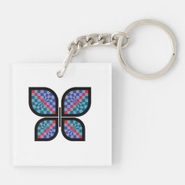 Mosaik Radiance Butterfly Schlüsselanhänger