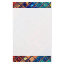 Mosaik Rainbow | Fettfarbige Abstrakte Tile