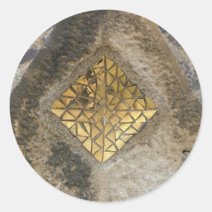 Mosaik Runder Aufkleber