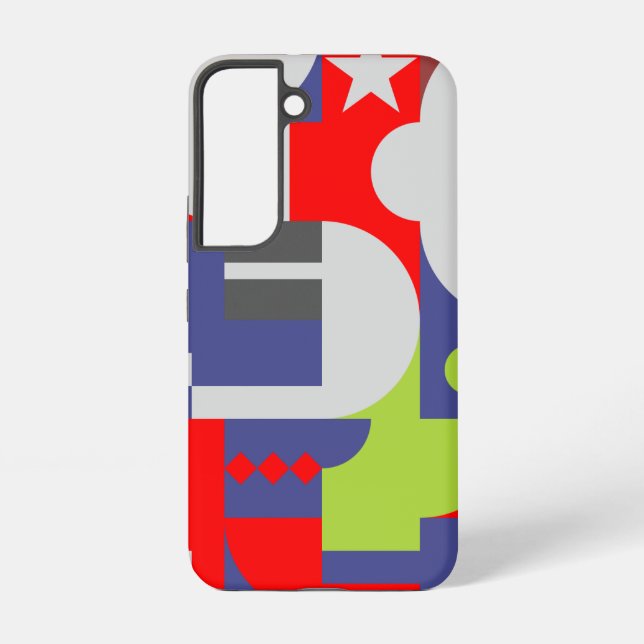 Mosaik Samsung Galaxy Hülle (Rückseite)