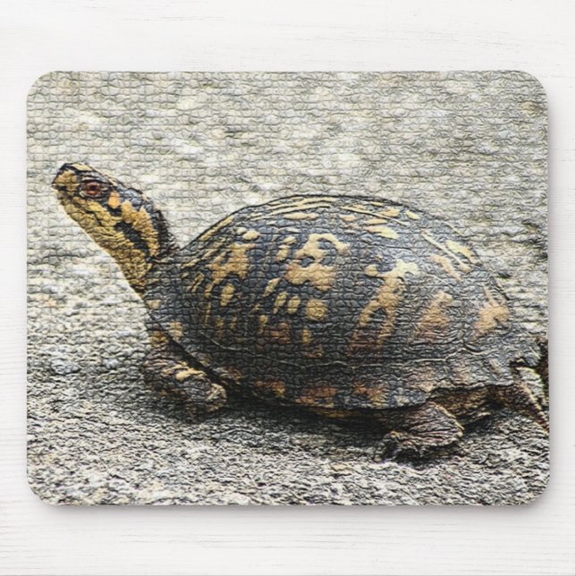 Mosaik-Schildkröte Mousepad (Vorne)