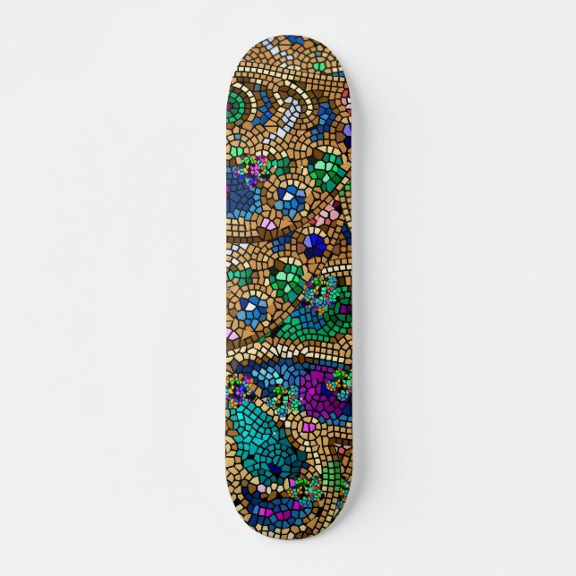 Mosaik Skateboard (Vorne)