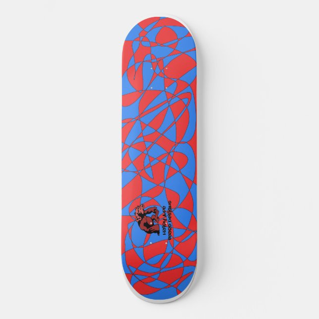 Mosaik Skateboard (Vorderseite)