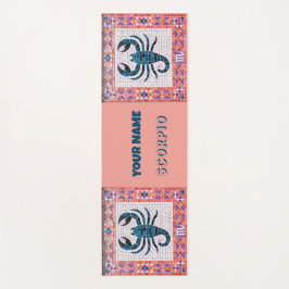 Mosaik-Skorpion-Design Yogamatte