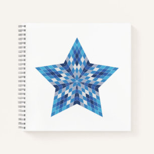 Mosaik-Sternexplosion Notizbuch
