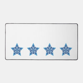 Mosaik-Sternexplosion Schreibtischunterlage