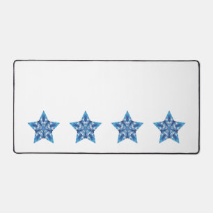 Mosaik-Sternexplosion Schreibtischunterlage