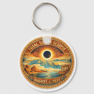 Mosaik-Stil 2027 Eclipse Schlüsselanhänger