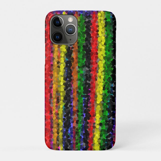 Mosaik Stripes iPhone / iPad Gehäuse Case-Mate iPhone Hülle (Rückseite)