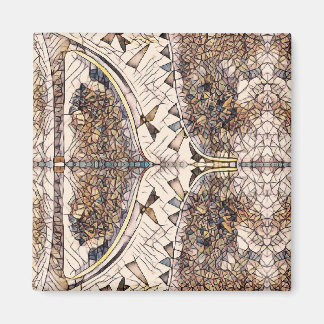 Mosaik Style Stiletto Schuhdesign Magnet