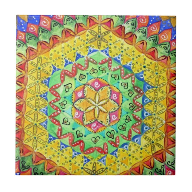 Mosaik Tile Fliese (Vorderseite)