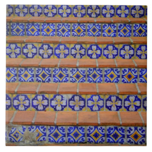 Mosaik-Treppe Fliese