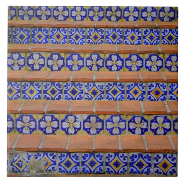 Mosaik-Treppe Fliese (Vorderseite)