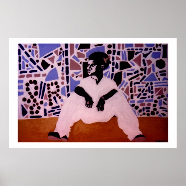 Mosaik Wall Poster (Vorne)