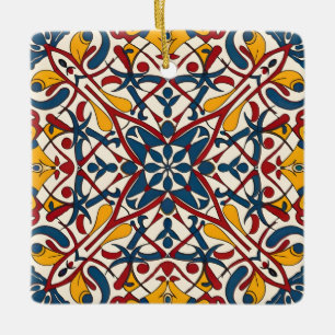 Mosaik Zellige Keramikornament