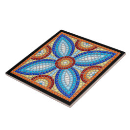 Mosaikbild-Design Fliese