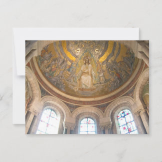 Mosaikdecke der Basilika Sacré-Coeur Postkarte