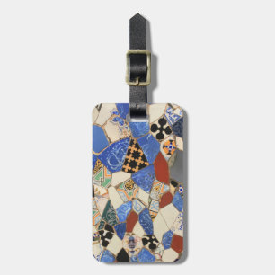 Mosaikdekoration Gepäckanhänger