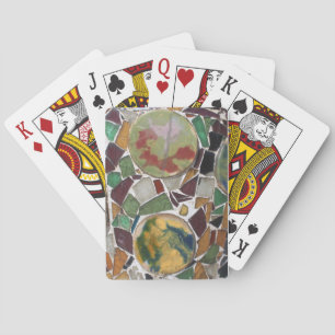 Mosaikdekoration Spielkarten