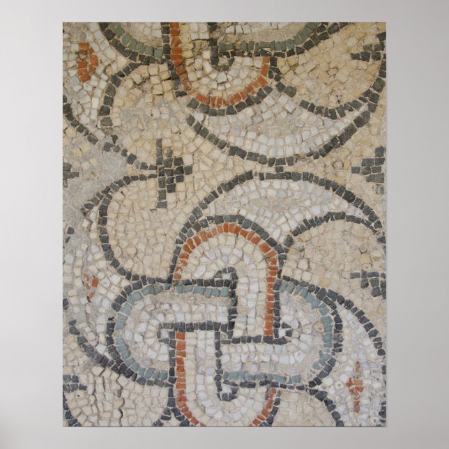 Mosaike aus Meydankapi, ca. 4. Jahrhundert n.Chr. Poster (Vorne)
