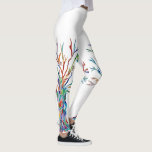 Mosaike Leggings<br><div class="desc">Diese stilvollen Leggings sind mit einem Mosaikbaum in Regenbogenfarbe dekoriert.
Original Mosaik © Michele Davies.</div>