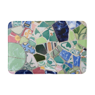 Mosaike Park Guell Badematte