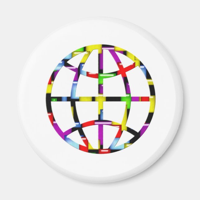 Mosaikerde Magnet (Vorne)