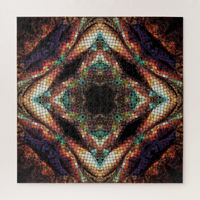 Mosaikfeuer Puzzle (Vertikal)