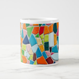 Mosaikfliesen Kaffeetasse Jumbo-Tasse