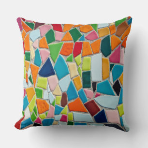 Mosaikfliesen Kissen