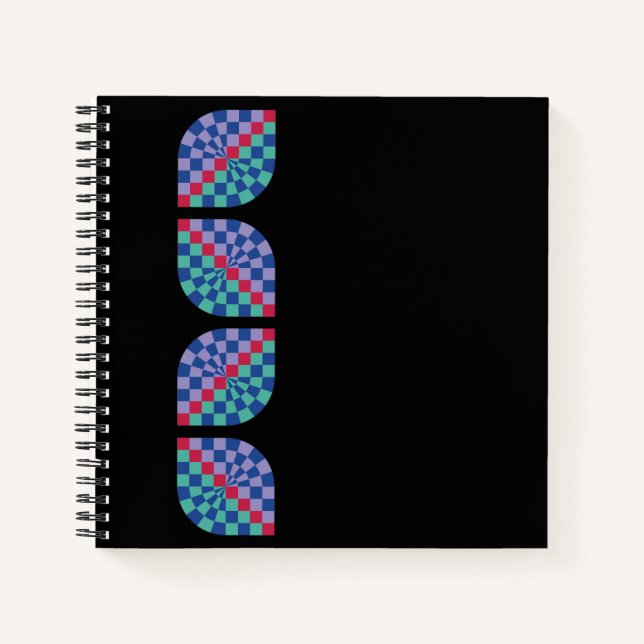 Mosaikfliesen Notizbuch (Vorderseite)
