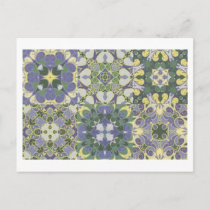 Mosaikflippenkarte Postkarte