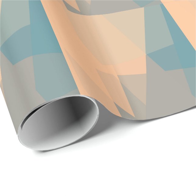 Mosaikgeometrisches Muster #11 Geschenkpapier (Rolleneckpunkt)