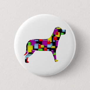 Mosaikhund Button