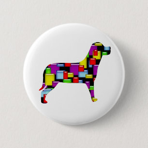 Mosaikhund Button