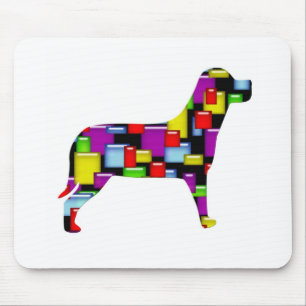 Mosaikhund Mousepad