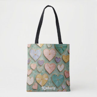 Mosaikische Liebe: Pastel Hearts