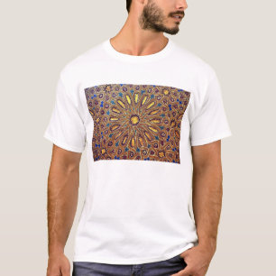 Mosaikislam-Dekorationsgeometrie Marokkos T-Shirt