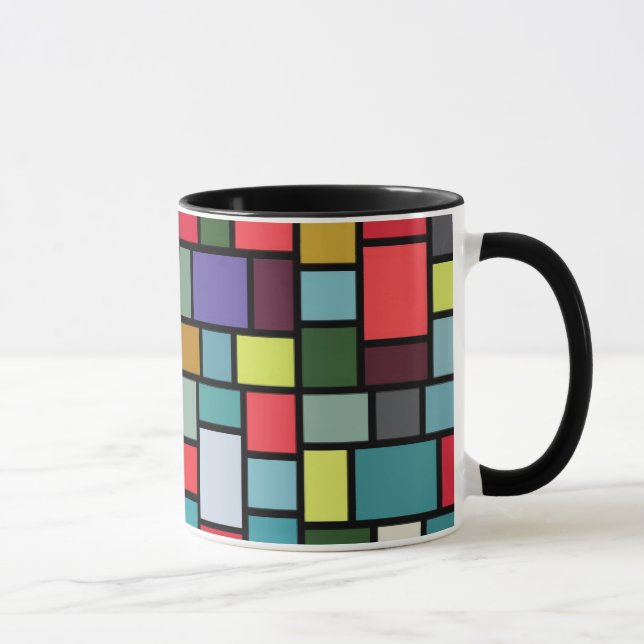 Mosaikkaffee-Cup Tasse (Rechts)