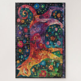 Mosaikkatze Puzzle