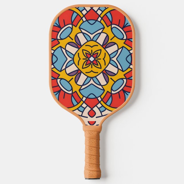 Mosaikkirche Pickleball Schläger (Vorderseite)